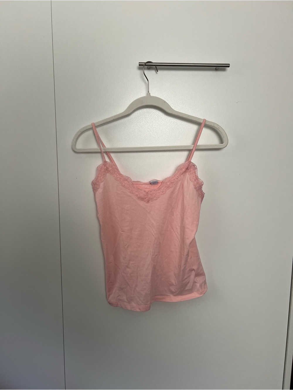 Old Navy Light Pink Lace Trim Cami